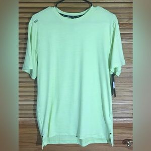 LEG3ND Mens Size Medium Inspire Yellow Short Sleeve Shirt